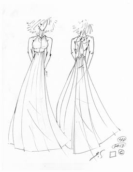 Wedding Dress By William Shepherd Designs